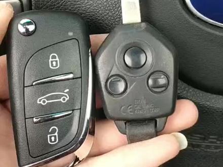 适用斯巴鲁森林人折叠钥匙斯巴鲁傲虎车钥匙改装斯巴鲁增配遥控器#周口配汽车钥匙 #成林汽车钥匙