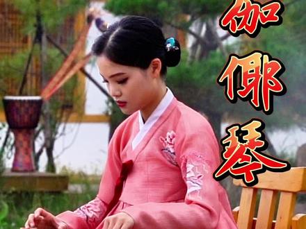 伽倻琴,民族文化瑰宝#伽倻琴 #朝鲜族 #延边 #民族乐器