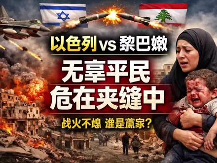 黎巴嫩再遭空袭 平民遭殃 #以色列空袭黎巴嫩 #中东局势升级 #真主党 #巴以冲突外溢 #黎以冲突