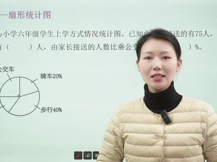 六年级数学期末复习-扇形统计图 六年级数学期末复习-扇形统计图#小学数学 #六年级数学
