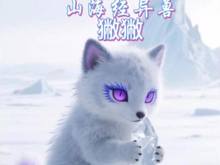 #上热搜
很多人都不认识它,也是狐类的一种,名叫獙獙(bì bì),出自山海经《东山经》。
·特征:形如狐而有翼,声音如鸿雁,出现则天下大旱,属于灾异之兽。