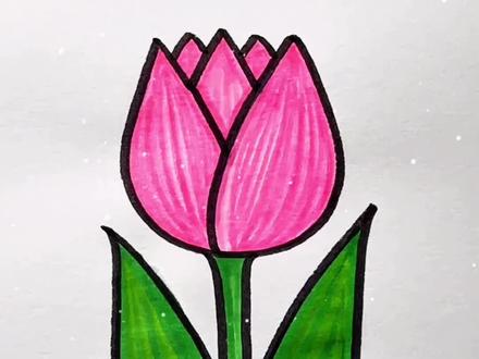 一起来试试吧!#儿童简笔画#亲子简笔画