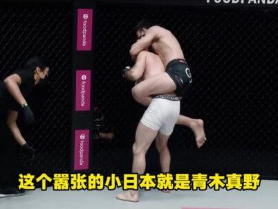 日本选手擂台嚣张跋扈,获胜后挑衅对手,结果被李胜龙暴打KO #拳击 #格斗 #搏击 #综合格斗 #体育