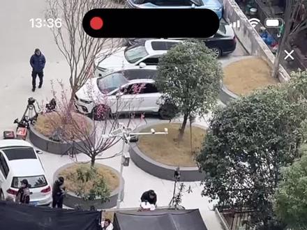 #拍摄现场直击 肖战来安徽合肥拍戏#路人视角 #小城良方