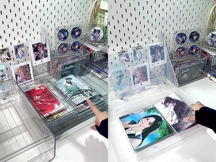 姐妹们问的色纸收纳盒来咯#收纳#小说 #色纸收纳