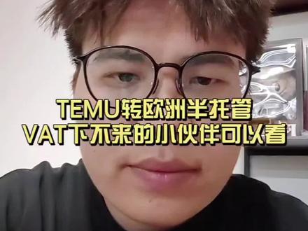 转做欧洲半托管的TEMU卖家可以看过来,VAT简单解决 #TEMU#半托管#德国VAT#波兰VAT#VAT注册