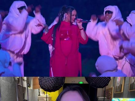 致敬偶像Rihanna!@周美慧🇨🇳 #djmc培训学校 #超级碗中场秀 #蕾哈娜 #舞台台风 #大学生就业