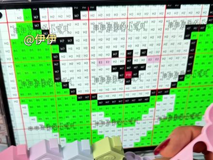 原来双面拼豆这么简单!不需要把豆子切半 #拼豆 #抖音第0届拼豆大赛 #手工diy #可爱拼豆