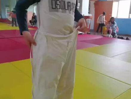 #柔道#体育精神 如何穿柔道服