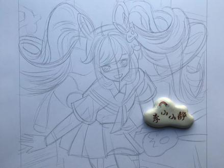 这次够快吧#安琪拉 #安琪拉新皮肤 #彩铅 #手绘 #画画 #绘画 #抖音小助手