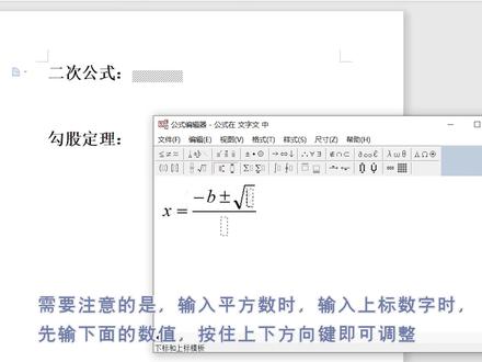 WPS文字小技巧:怎么输入数学公式? #
