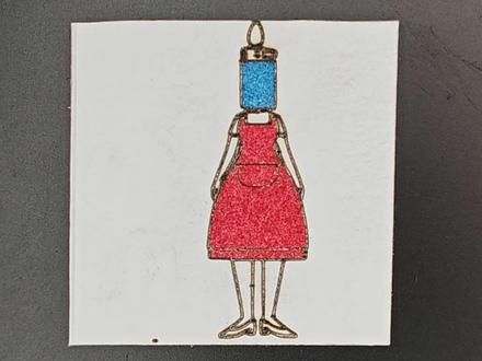 沙画图标之:实体档案:打火机妈妈 #打火机妈妈
#实体档案 #沙画 #手工diy #绘画