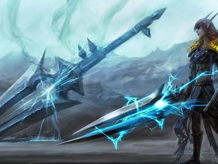 魔兽世界传奇武器:风剑,雷霆之怒逐风者的祝福之剑 #魔兽世界 @抖音小助手 @魔兽世界