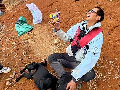 大鱼争霸赛 把狗都饿懵了 #真实户外 #原创视频 #钓鱼 #大鱼争霸赛 #渔之源钛武神大鱼争霸赛