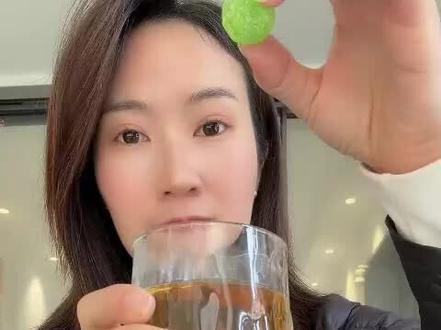 糖果解锁新吃法#过年零食 #美食 #过年氛围#青葡萄硬糖