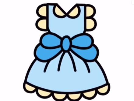 连衣裙的画法#创意简笔画 #简笔画教程 #儿童简笔画 #幼儿教育 #宝宝学画画 #可爱简笔画 #好物推荐 @DOU+小助手