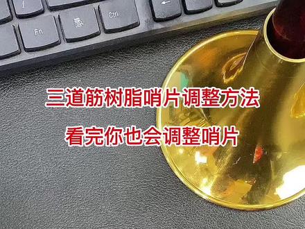 买了哨片不会用?看完这个视频你就明白了。#唢呐哨片 #三道筋树脂唢呐哨片 #唢呐教学