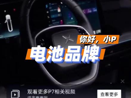 你的P7用的是什么电池品牌呢?#小鹏汽车 #都dou是好车 @DOU+小助手 #小鹏p7