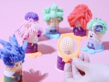 #彩泥理发师 高颜值魔发师了解下