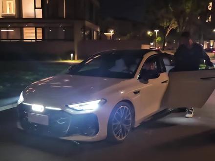 给大家分享一下全新奥迪A5L夜间灯光效果#随走随录