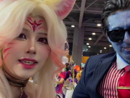 蒙多想去哪就去哪#lol#英雄联盟#蒙多 #阿狸cos #战辉 @战辉
