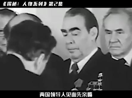 勃列日涅夫,可算把文化输出玩明白了#苏联 #历史 #徽章