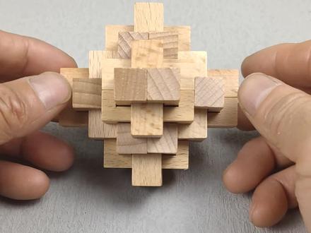 古典益智玩具鲁班锁孔明锁二十四方锁二十四锁24根锁拆装教程#解锁玩具 #益智玩具 #儿童玩具 #鲁班锁教程