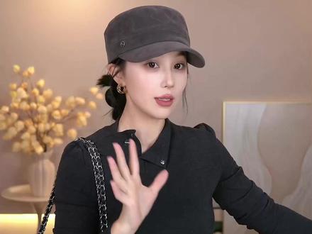 秋冬款高级感穿搭马术帽 #马术帽 #穿搭