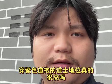 穿紫袍的一定是天师吗? #道系青年 #小道不道