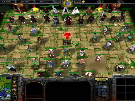 魔兽争霸 火影忍者羁绊 试玩