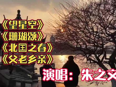 朱之文四首歌曲联唱:望星空/珊瑚颂/北国之春/父老乡亲