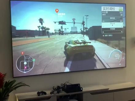 XBOX链接家庭影院音响,感受音响带给游戏的震撼!#家庭影院 #音响 #电视音响 #投影机