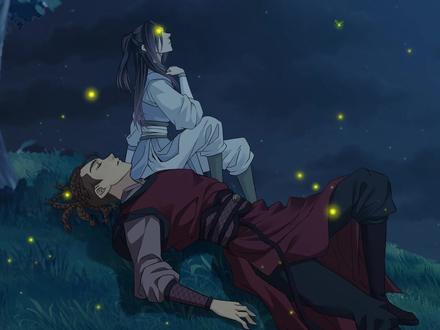 每当血月之夜,我都会想起那个消失的女孩和她留在我生命里的七星龙渊#充能计划 #轻漫计划 #二次元原创