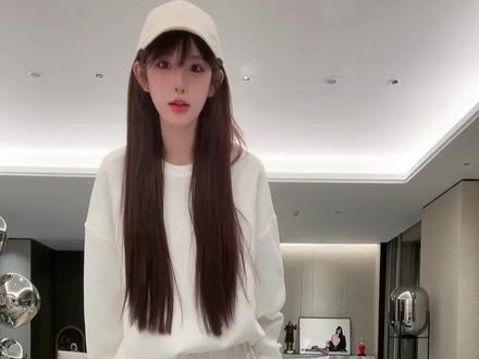 看个长腿特效 #若琳 #若琳pepper #直播录屏分享