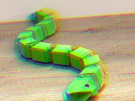 蛇折纸详细教程#亲子手工 #创意手作 #幼儿手工 #折纸 #折纸教程 #神奇手作 #动手能力