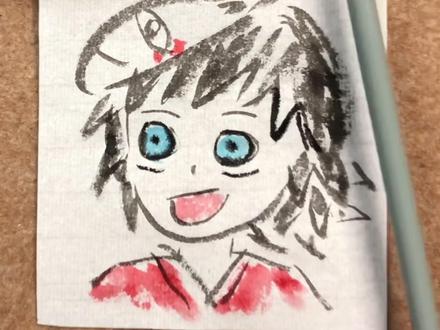 水墨动漫免费教学|义勇.
#富冈义勇 #鬼灭之刃 #教学 #抽象 #手绘