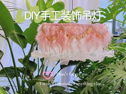 DIY手工装饰吊灯 软装尴尬瞬间还要? #创作灵感 #手作diy #小夜灯氛围灯 #装饰灯#上热门 @DOU+小助手