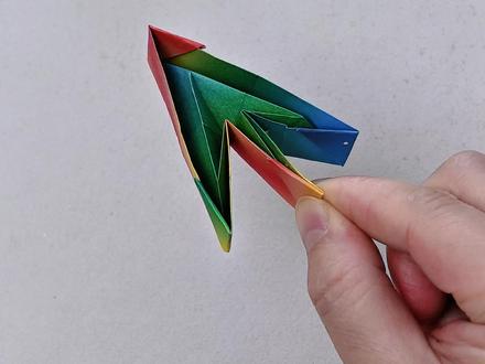 挑战一张纸,折个全网最简单的解压神器,3分钟就能搞定,赶紧跟小猴子一起动手试试吧!#亲子手工 #手工 #手工diy #创意手工 #折纸教程