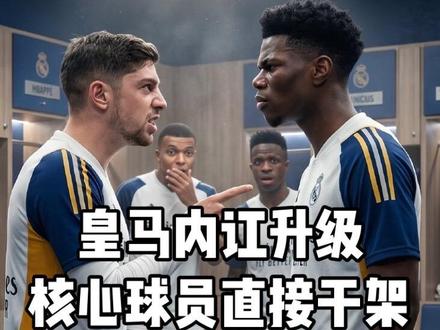 皇马史诗级内讧,楚阿梅尼巴尔韦德干仗就医,老佛爷亲自介入! #皇马 #巴尔韦德 #实况足球手游 #易球成名计划 #实况评球人计划