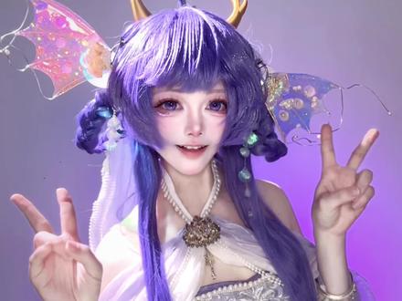 💙➕❤️🟰⁉️手搓小西施 #手搓颜料转场 #西施私设 #西施游龙堇华 #王者荣耀cos #王者ip创作团