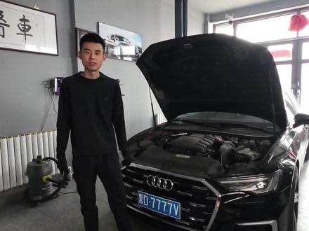 十个奥迪九个坏 EA888发电机皮带涨紧器 建议10万公里更换 #奥迪a6l #奥迪发电机 #建议10万公 #桦南县