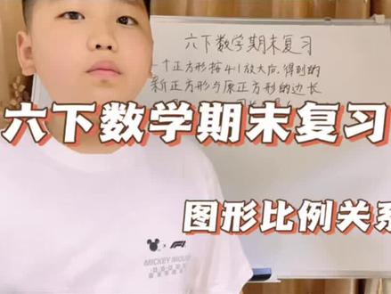 第134集: 期末必考!图形放大缩小的比例规律 六年级下册数学期末必考点!图形放大缩小的边长比、周长比、面积比规律,1分钟讲透,期末遇到直接秒解,再也不丢分~@趣学动画 @宇雪轩 @博轩小课堂 #六年级数学 #期末复习 #图形的放大与缩小 #小学数学 #数学思维