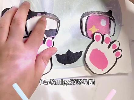 哎我的小猫喵喵可动纸片人,月球版来喽#可动纸片人 #安静书 #可动纸片人教程 #纸片人 #手工制作