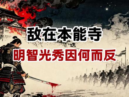敌在本能寺!明智光秀发动本能寺之变的底层逻辑 1582年6月2日,京都本能寺的一场大火吞噬了织田信长及其继承人信忠的生命,彻底改写战国历史。叛乱发动者明智光秀,作为信长最信任的家臣之一,其动机成为史上最大谜团,实则源于个人、政治与时代三重动因的交织。
光秀并非简单叛徒,而是内心充满裂痕的复杂人物。首先,他出身美浓土岐氏旁支,投奔信长后始终是“外来者”,缺乏尾张老臣的根基,地位全靠能力维系,长期处于不安全感中。其次,他心怀以天皇和朝廷为中心的传统秩序理想,而信长推行“天下布武”,流放将军、火烧比叡山,手段激进,令光秀在认同与服从间痛苦撕裂。再者,他自尊极强,却屡遭信长羞辱——如传说中的“三献茶”戏弄,或宴席上因鱼变质被当众掌掴踢打,此类侮辱对敏感的知识型武士而言,积怨成毒。
1582年春,三重打击将光秀推向绝境:信长将其苦心经营的丹波与坂本城转封他人,仅以未征服的出云、石见为补偿,且未事先商议;接待德川家康时因小事遭公开殴打并剥夺职责,威信扫地;随后又被命为先锋西征毛利,部队疲惫、领地不稳,胜算渺茫,而信长亲率大军压阵,形同“死亡陷阱”。
更深层动机在于政治恐惧与时代焦虑。光秀意识到,信长推行乐市乐座、大规模检地,正摧毁传统武士阶层存在基础,自己这类“高级家臣”终将被集权体制淘汰。同时,信长对朝廷表面尊崇实则操控,甚至有取代天皇之嫌,触犯光秀守护传统的底线。加之信忠性格冷酷,与己关系恶劣,光秀预见未来必被清洗,唯有先发制人。
其迅速败亡亦引发幕后黑手猜想:朝廷深恐信长篡权,可能暗中支持;流亡将军足利义昭长期策划复辟,光秀打出其旗号或非虚言;最大受益者羽柴秀吉十日内完成“中国大返还”击败光秀,是否早有合谋再灭口,虽无确证,却符合战国权谋逻辑。
本能寺之变是光秀一场绝望豪赌——赌天下响应、赌新秩序可立。但他输给了秀吉的速度、自身的孤立与历史的偶然。此变不仅终结其个人命运,更中断织田统一进程,使秀吉崛起,开启丰臣时代。光秀的背叛,是屈辱、恐惧与野心在时代裂变中的悲壮爆发,其复杂性至今仍映照战国乱世的人性深渊与历史无常。#本能寺之变 #织田信长 #明智光秀 #丰臣秀吉 #德川家康