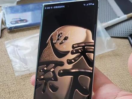 三星note10+ 5g,韩版双卡双待全网通,12+256大内存,颜值巅峰!
