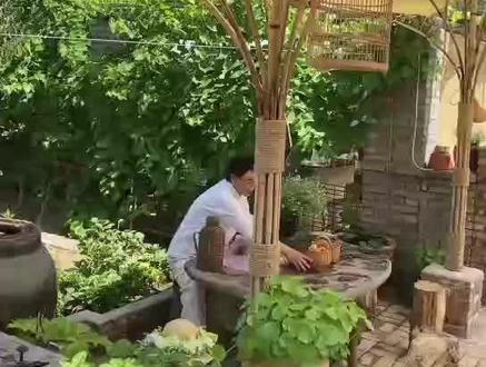 #干活我是认真的 自建竹亭子,乐在其中!