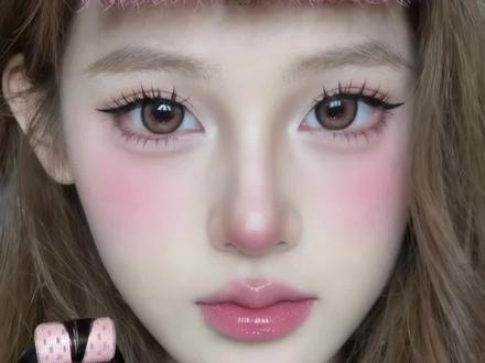 过年画这个dol感甜妹妆❗️4min超详细妆教 #doll感妆容 #甜妹妆 #新手化妆教程 #妆教 #青年创作者成长计划