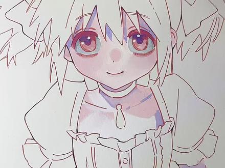【干货】肤色上色技巧 #手绘 #魔法少女小圆 #鹿目圆 #教程