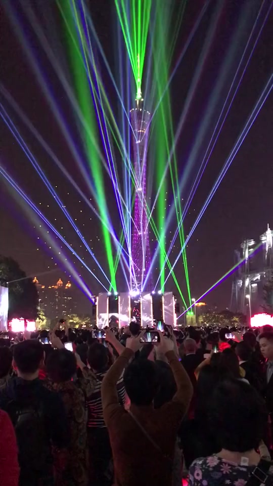 清明节广州塔有灯光秀吗? - 抖音