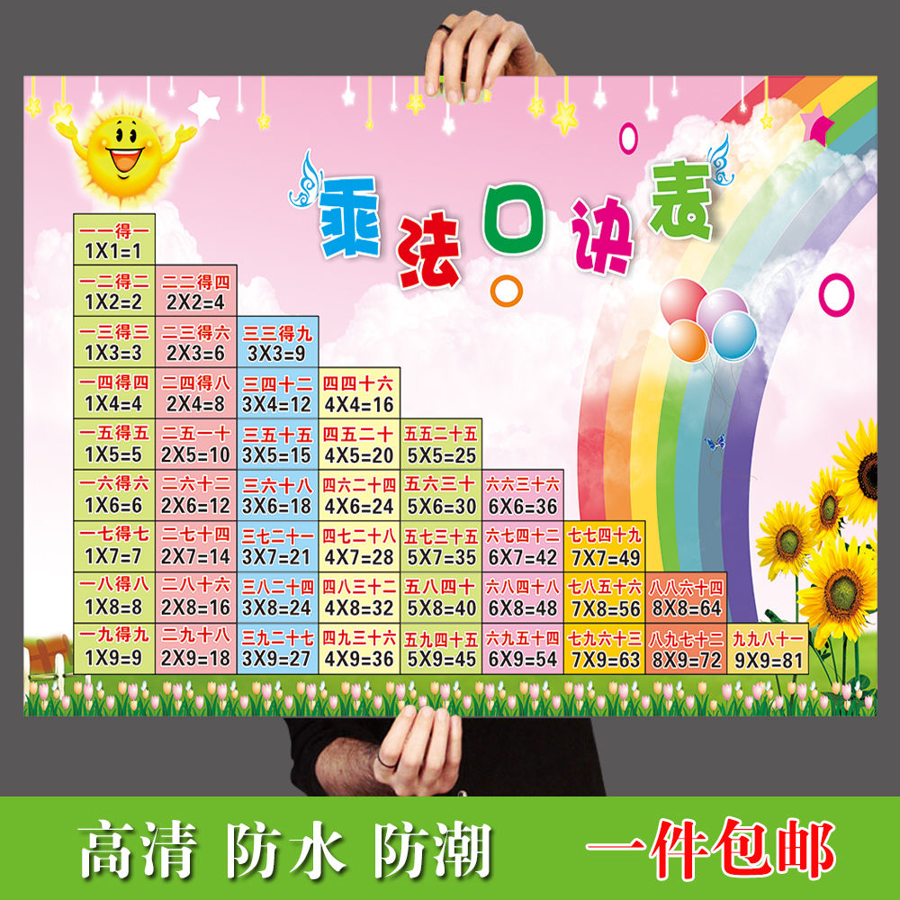 佛山市南海区海润泽百货商行:用了这个口诀表,我终于不再害怕乘法啦!